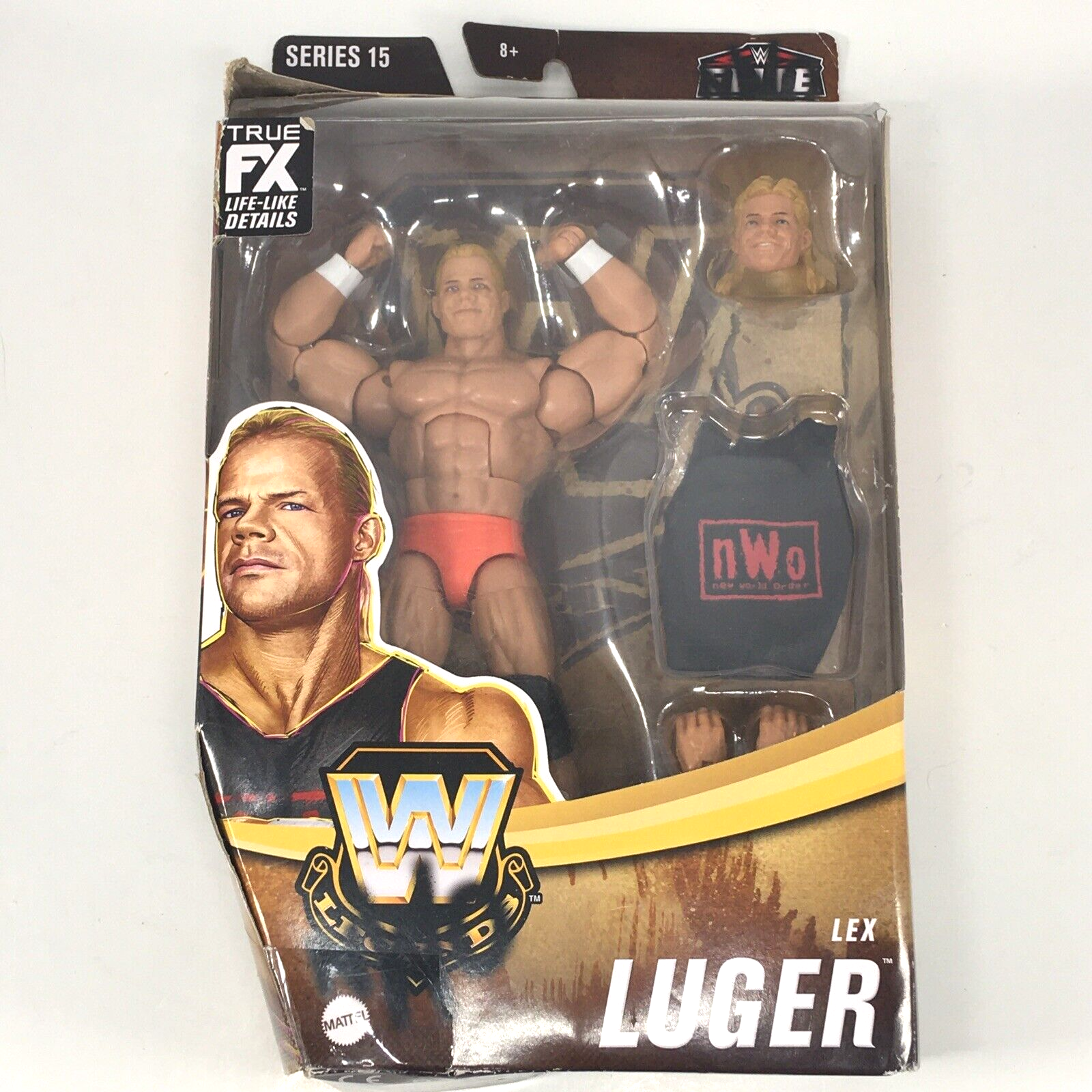 Mattel WWE Elite Legends Series 15 NWO Lex Luger Chase 6