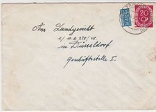 Germany 1953 Triberg Cancel Obligatory Tax Aid for Berlin Stamps Cover Ref 27320