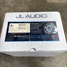 JL Audio M6-10IB-S-GMTI-i-4 10" Infinite Baffle Marine Subwoofer Gray w/ LED New