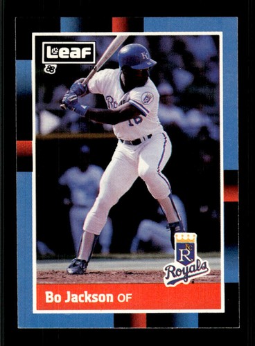 Bo Jackson #187 1988 Leaf card