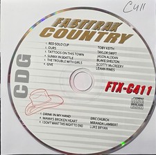 411 COUNTRY KARAOKE FASTTRAX CDG LOT LONG DRIVE
