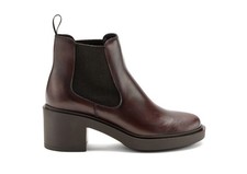 Stivaletto da Donna, Frau, pelle bordò, numero 40, nuovo con scatola