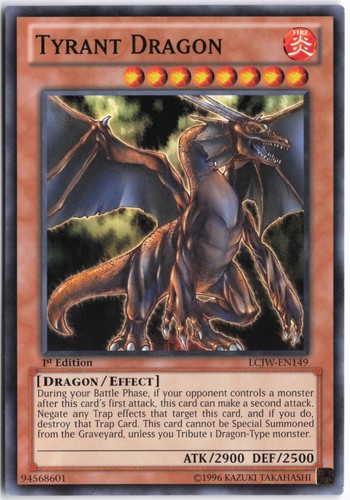 Tyrant Dragon LCJW-EN149 Common 1st Edition - Legendary Collection 4: Joey's World