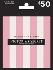 Victoria's Secret $50 Gift Card
