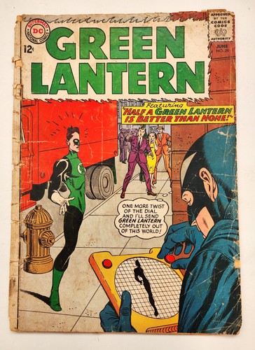 GREEN LANTERN 29 - DC 1964 - FR/GD 1st App Black Hand - vintage Gil Kane