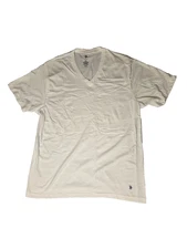 U.S. Polo Assn - White V Neck T-Shirt Undershirts - 2 Pack - Extra Large