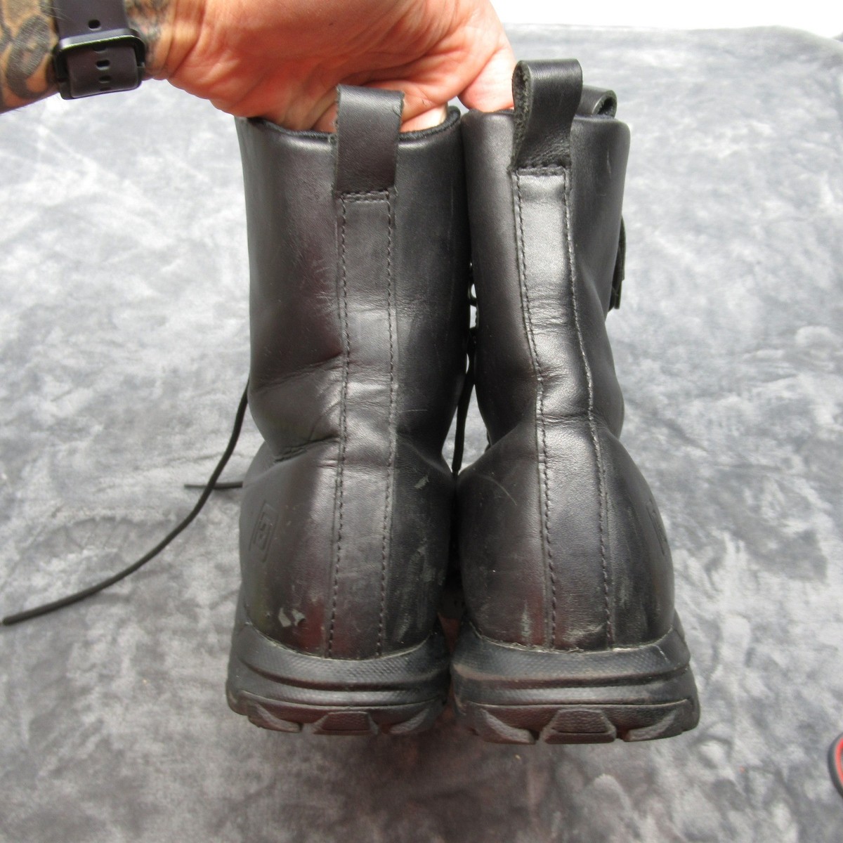 5.11 Tactical Work Boots Mens 12 Black Series A/T 8 HD  display picture 2