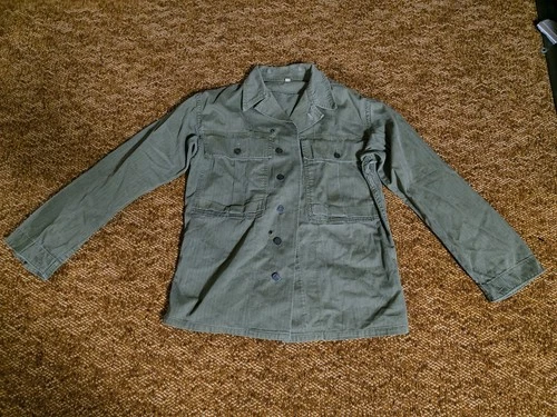WW2 Era HBT Military Jacket 34R US army  Uniform
