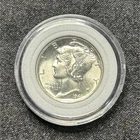 1943 Mercury Dime 10C Silver 0.9 Business Strike Ungraded FULL SPLIT BANDS