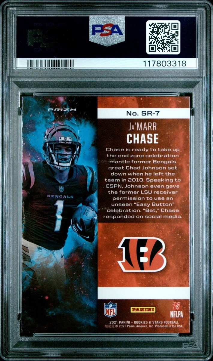 2021 Panini Rookies & Stars - Stellar Rookies Ja'Marr Chase #SR-7