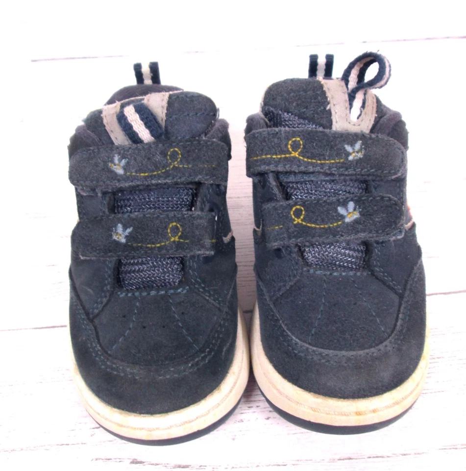 Zapatillas deportivas Winnie The Pooh Tigger vintage años 90 bebé niño talla 8 azul gamuza Foto 4 de 4