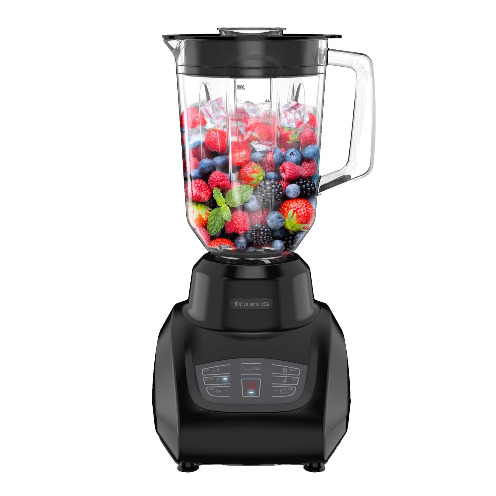 SEVILLA Countertop Blender | 48 oz Diamond Shaped Glass Jar 