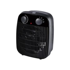 Silvercrest Fan Heater 1000/2000W Black - Can Also Be Used As A Fan