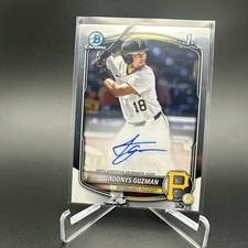 2025 Bowman Draft Chrome Baseball Adonys Guzman Base 1st Auto