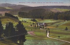 Ak, Ansichtskarte, Auersberg, Sächs. Erzgeb., Tal d. kleinen Bockau (MB-07)1025