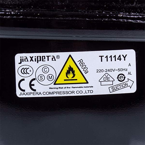 Refrigerator Compressor JIAXIPERA TT1114GY R600a 167W | eBay