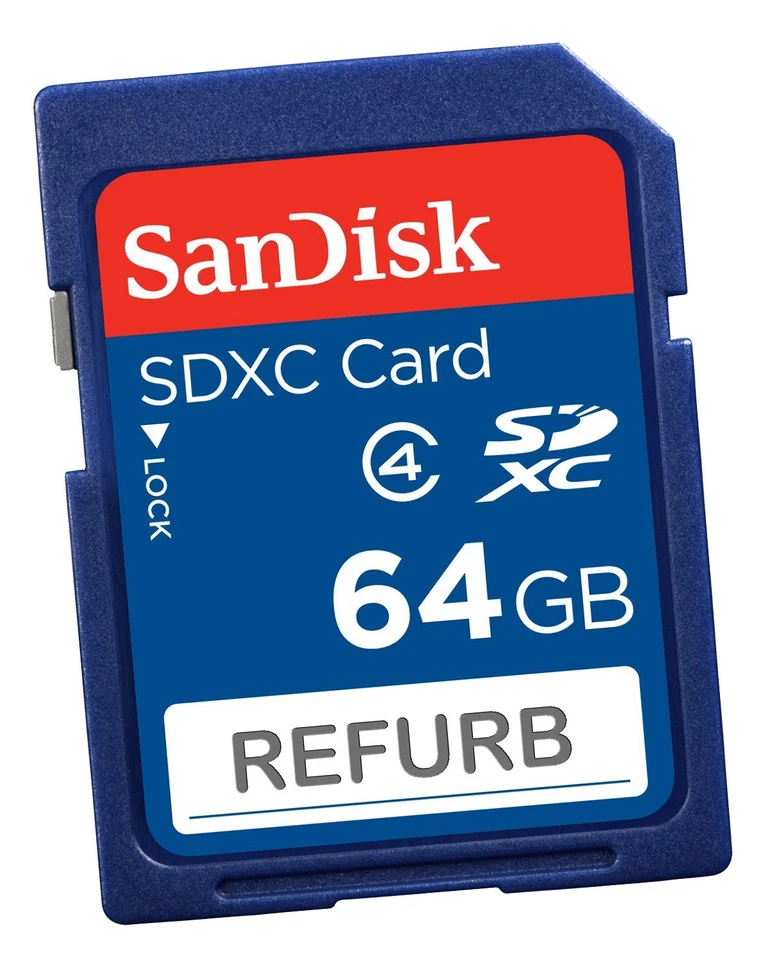 Lot 10x SanDisk 64GB SD SDXC Class 4 Flash Memory Camera Card 64 GB SDSDB-064G - Image 4 of 4