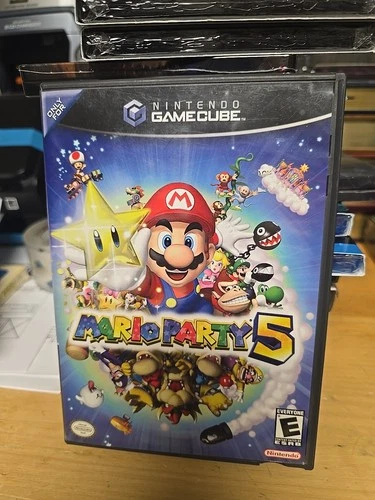 Mario Party 5 Nintendo GameCube Complete - All NM/Mint Condition