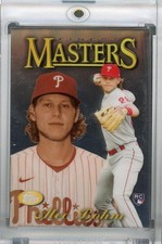 2021 Topps Finest Philadelphia Phillies Alec Bohm 1997 Topps Finest Masters