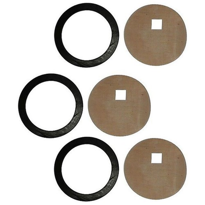 #ad 3 NAA9160A 2N9161 Fits Ford Gas Fuel Sediment Bowl Gasket Rubber Screen 2N 8N 9N $24.99