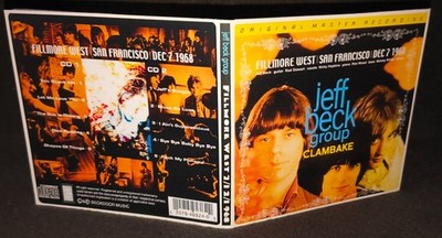 Jeff Beck Group Fillmore West 1968 Gate Fold 2CD NEW