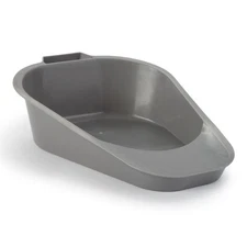 McKesson Fracture Bedpan 13 L Inch Plastic Gray 1 Each 51-H100-11