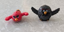 McDonalds Angry Birds Happy Meal Toys Red Black