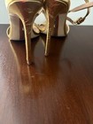 Sam Edelman Gold High Heels Ankle Strap Size 38 — photo 3
