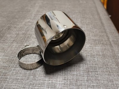 Chrom Auspuffblende 60 zu 115mm