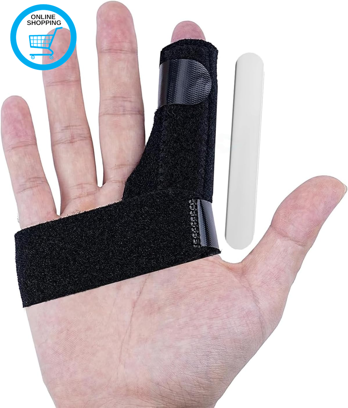 Trigger Finger Splint, Finger Brace Support Stabilizer for Arthritis, Injury & S