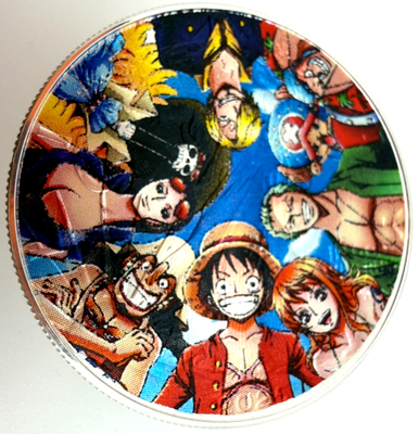 ワンピース 1-101 Japanese Anime - One Piece - American Silver Eagle 1oz .999 Silver