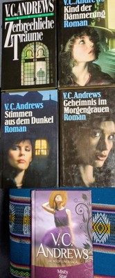 5 gebundene Bücher von V. C. Andrews