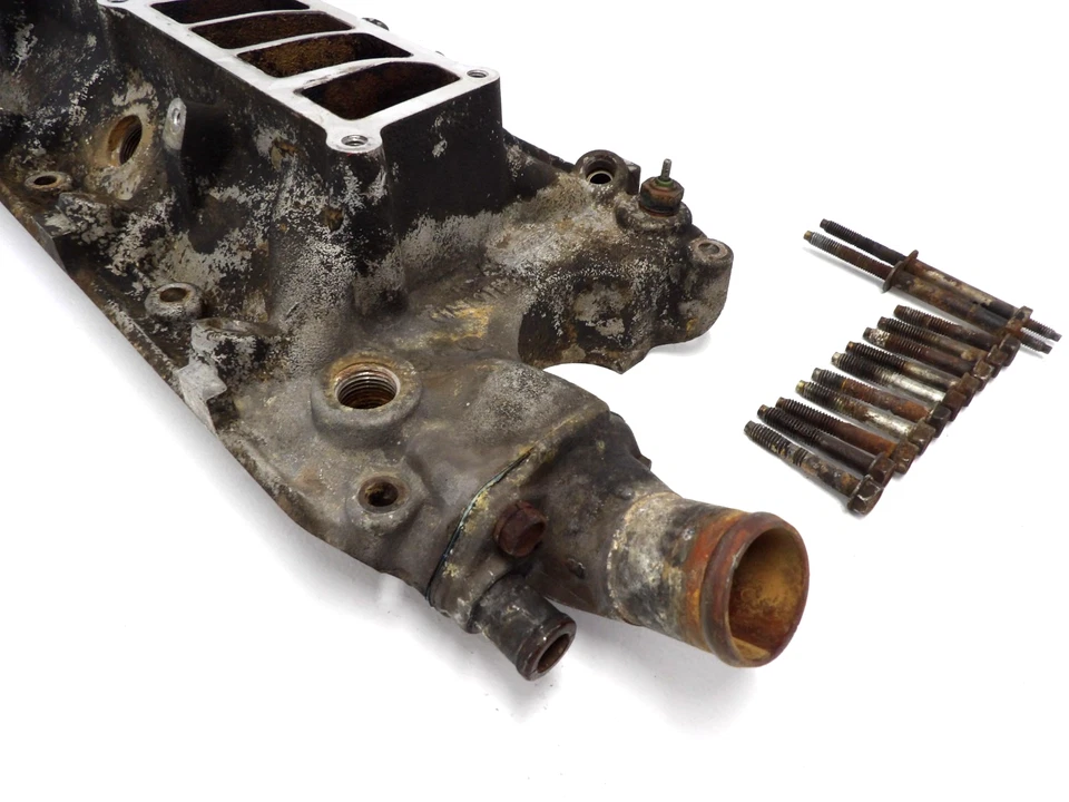 Colector de admisión de inyector de combustible inferior 87-96 Ford F150 5.0 302 V8 RF-E9TE-9K461A4A Foto 2 de 4