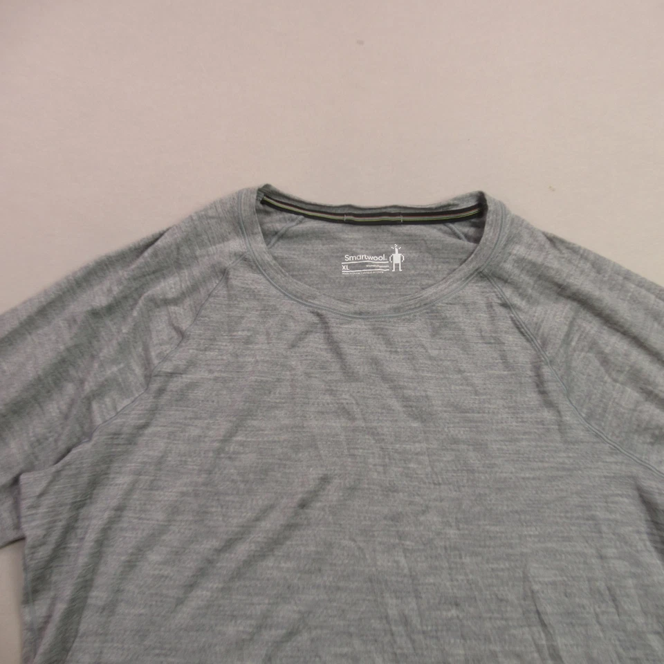 Smartwool свитер женщин XL длинным рукавом пуловер ворота легкий серый - Изображение 3 из 4