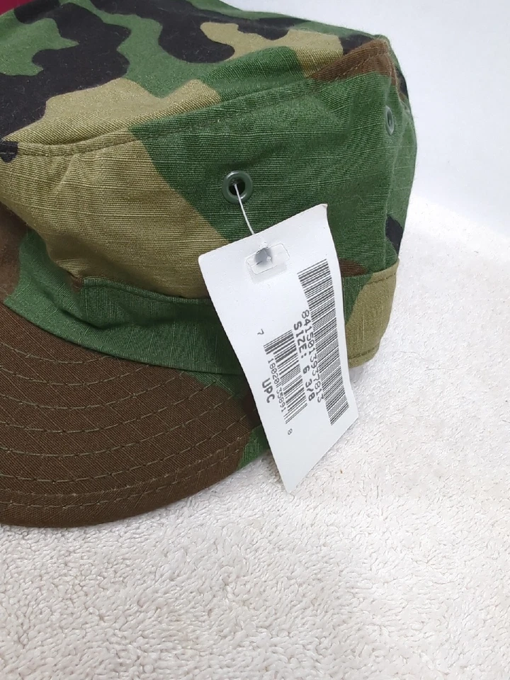 NEW PROPPER HOT WEATHER VENTED COMBAT TACTICAL BDU PATROL CAP WOODLAND Sz 6 3/8 - Image 2 of 4