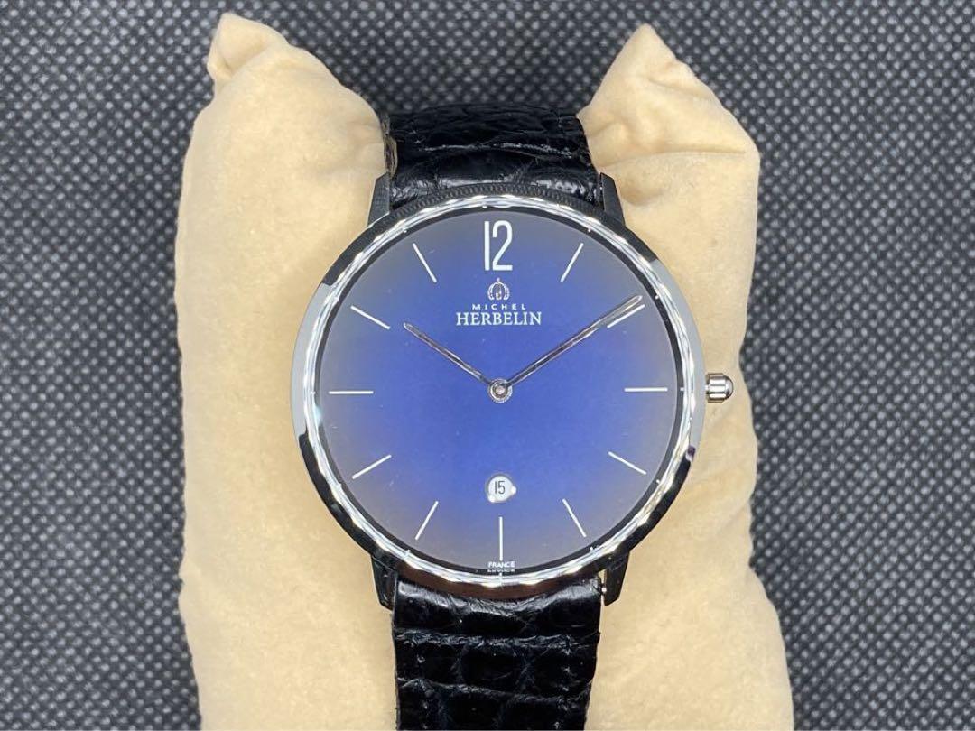 Michelle Herbelin City Unisex Quartz Water Resistant Watch from Japan Used  (K)