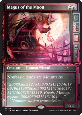 MTG Secret Lair Showcase: Duskmourn Rainbow Foil SEALED NEW