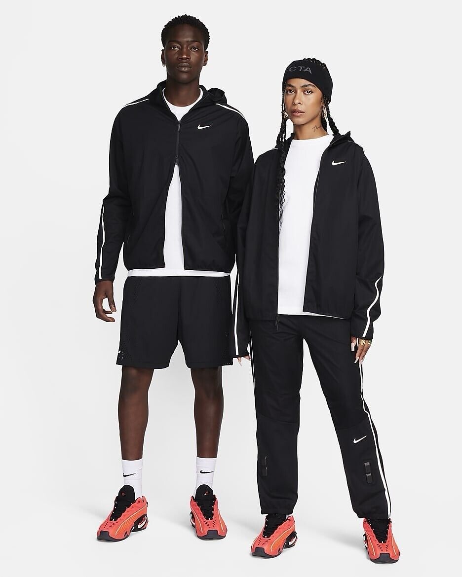 Nike x NOCTA NRG Warm Up Black Jacket, Men's Size L NWT Nike x NOCTA NRG Warm Up Black Jacket, Men's Size L NWT