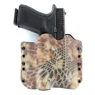 OWB Kydex Holster for Hanguns with Crimson Trace CMR 209 - KRYPTEK BANSHEE