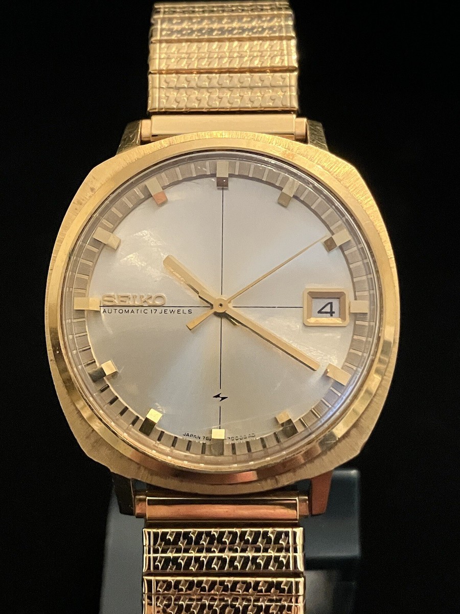 VINTAGE SEIKO SPORTSMATIC SUPER 7625-7013-SS AUTOMATIC MEN'S WRIST