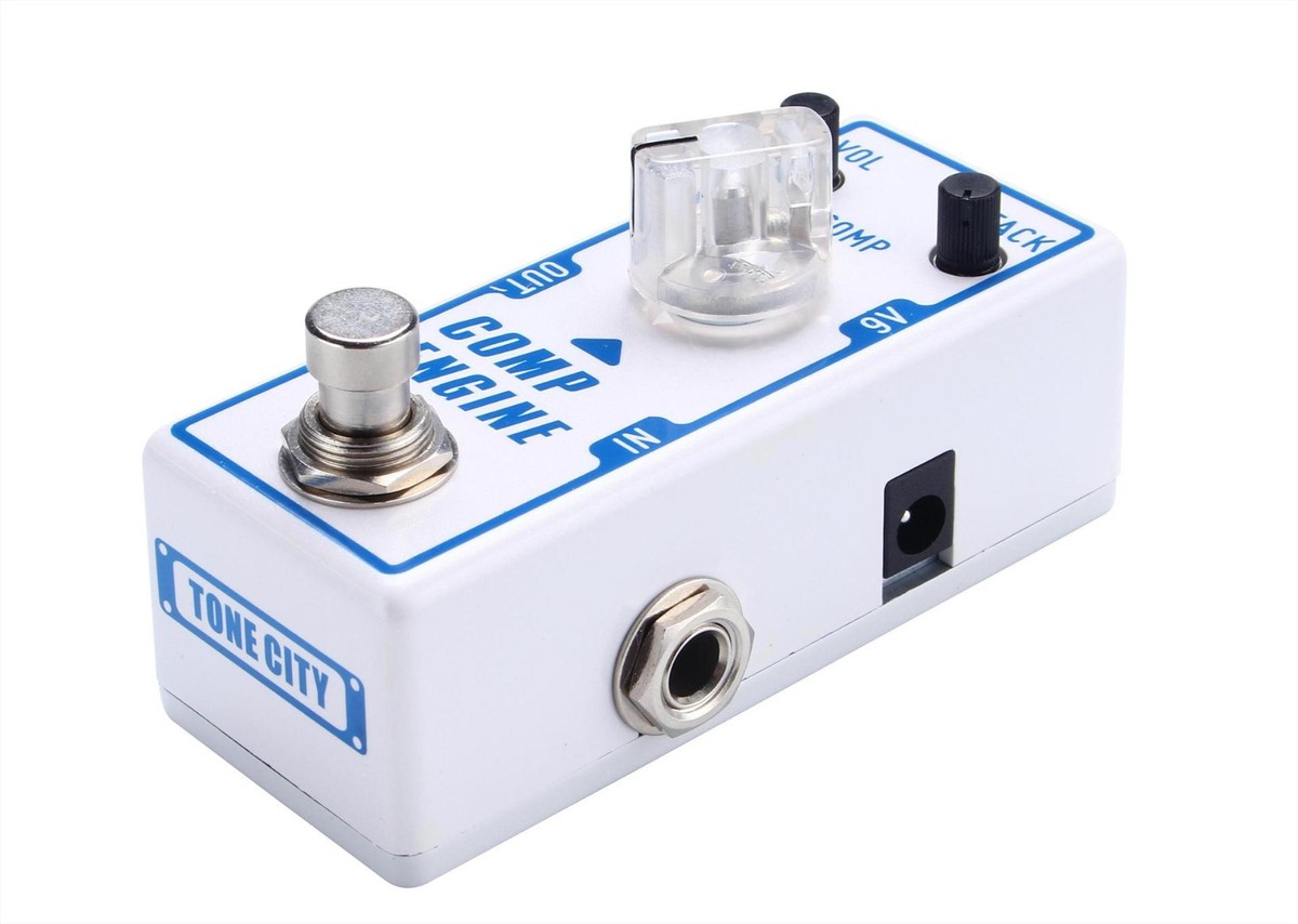 ギター TONE CITY COMP ENGINE Tone City Comp Engine Compressor Guitar Effect Compact Foot Pedal