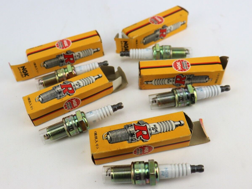 NGK R BUR6EB-11 Resistor Spark Plugs Lot of 5 NEW in Box - Picture 3 of 6