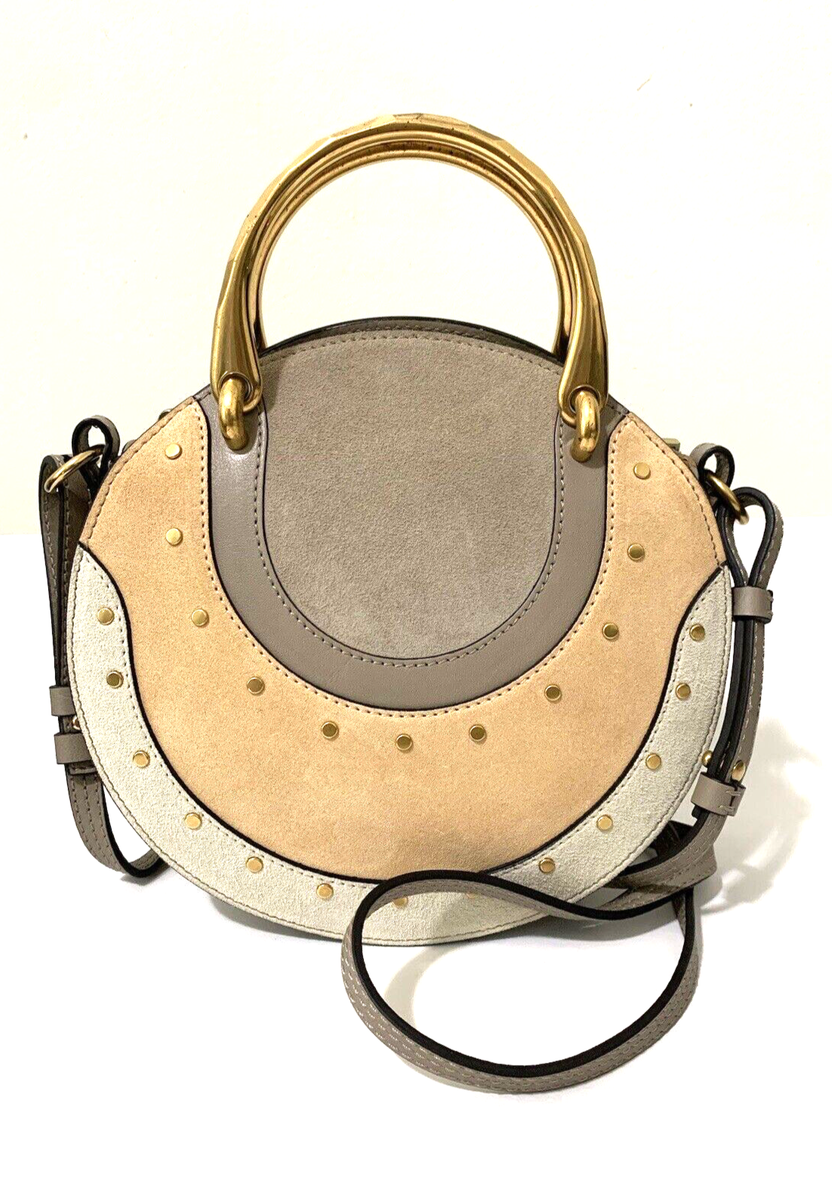 Chloe Pixie Colorblock Round Shoulder Bag, Tag $1,790 | eBay