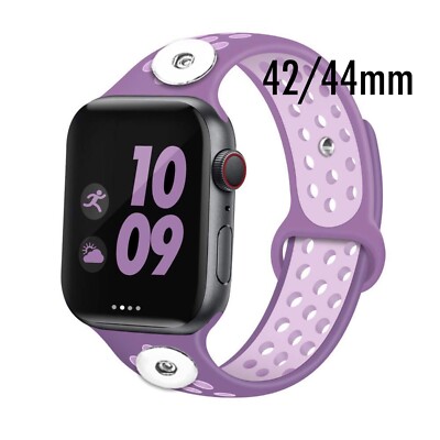 BRAND NEW GINGER SNAP STYLE SILICONE WATCH BAND FOR SMART WATCH 42