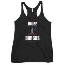 Funny Family Reunion House Of BURGOS Women's Racerback Tank