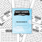 Sight Words Word Search Activity worksheets for Kids Ages 4-8 – Printable