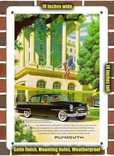 Metal Sign - 1953 Plymouth Cranbrook Sedan - 10x14 inches