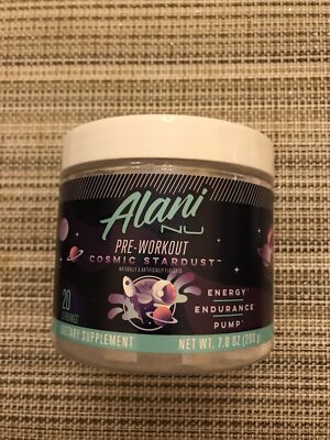 ***Alani Nu  Pre-Workout Energy Powder - 07/26-Cosmic Stardust - Size: 7.05 oz