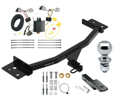 Trailer Tow Hitch For 20-25 Ford Explorer Package w/ Wiring Draw Bar and 2'' Ball