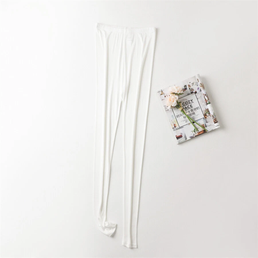 Mujeres Mulberry Seda Térmica Jersey Largo John Ropa Interior Conjuntos Parte Superior e Inferior Foto 4 de 4